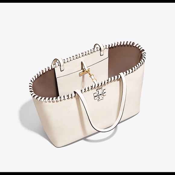 ✨FINAL🎉Tory Burch McGraw Whipstitch Large Tote♥️ - Picture 5 of 7
